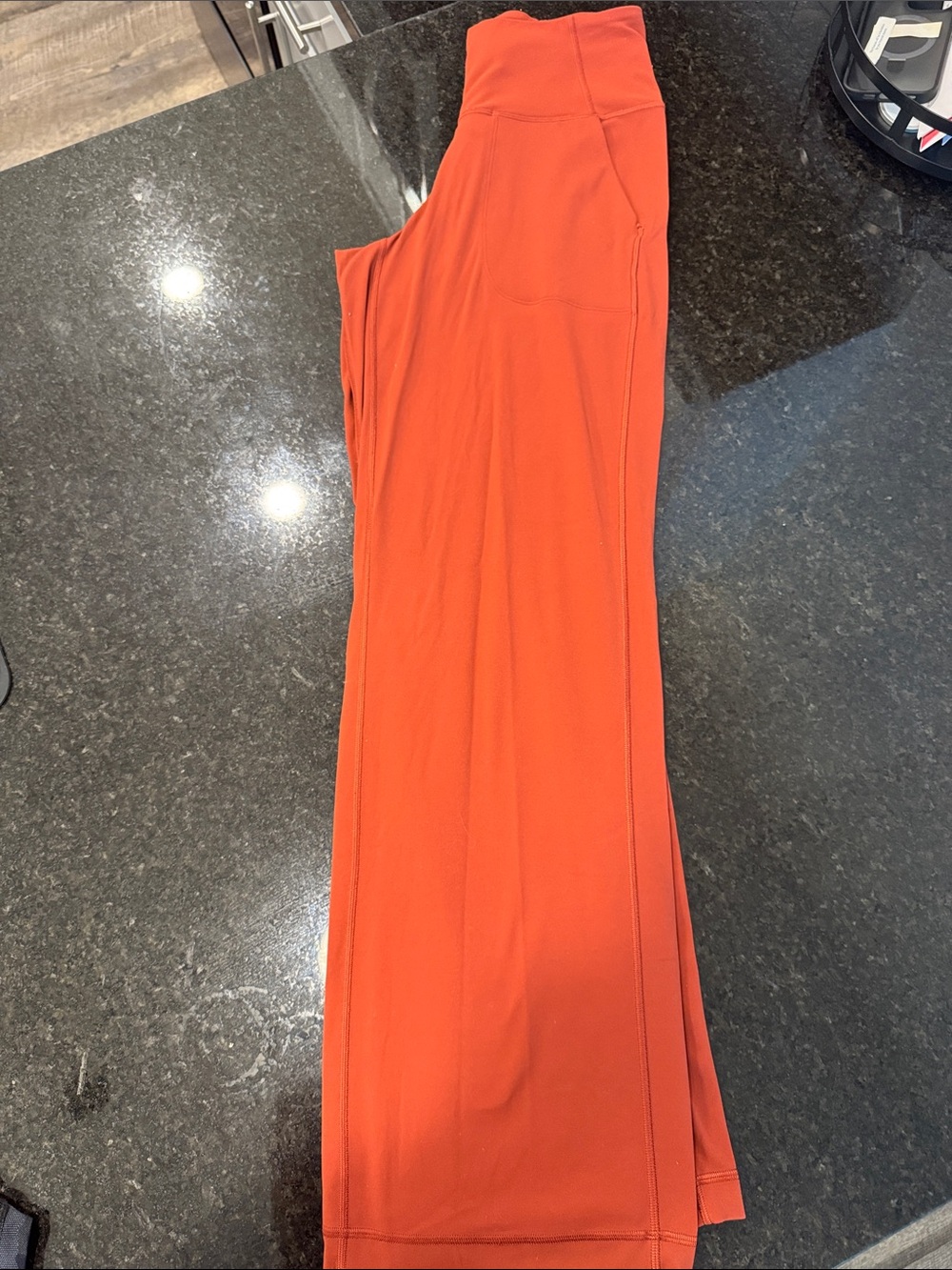 lululemon athletica Orange Sleeveless Maxi Dress